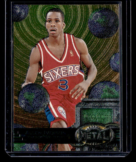 1997-98 Metal Universe #20 Allen Iverson