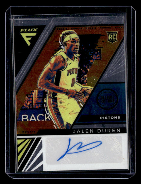 2023 Flux Basketball Jalen Duren Autograph RC