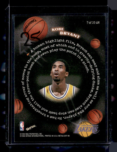 1998 SkyBox Metal Universe All Millenium Kobe Bryant