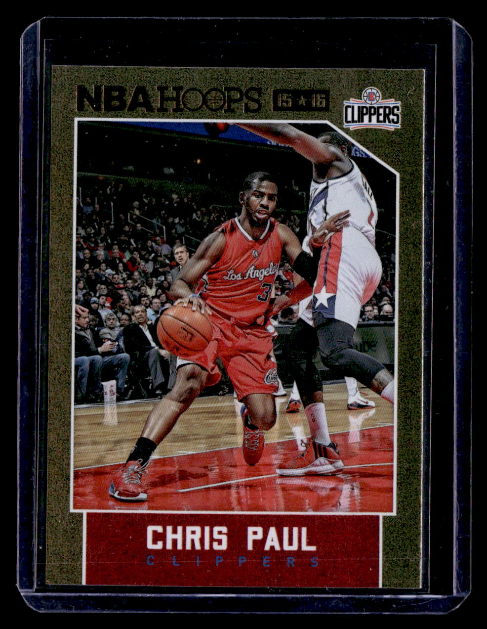 2015-16 Hoops #167 Chris Paul Gold
