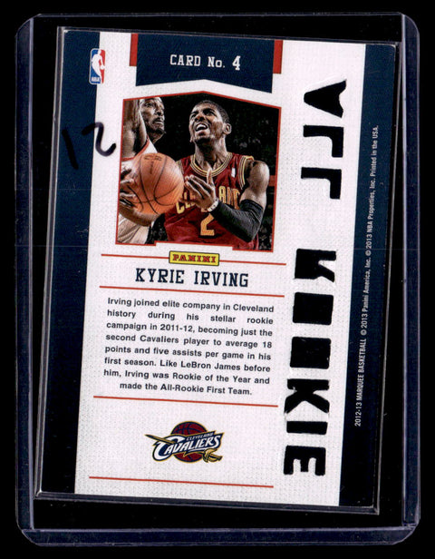 2012-13 Panini Marquee #4 Kyrie Irving All-Rookie