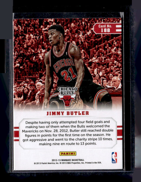 2013 Panini Marquee Jimmy Butler Rookie