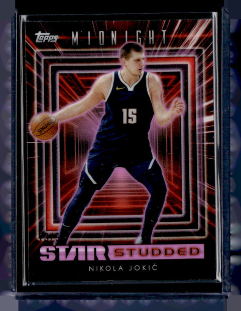 2024 Topps Midnight Star Studded Nikola Jokic /99