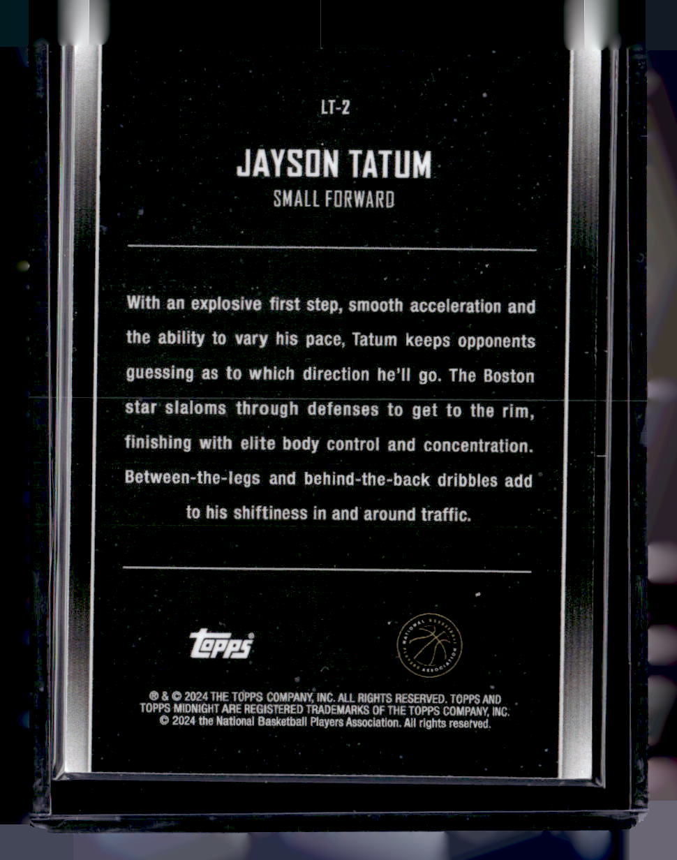 2024 Topps Midnight Lunar Tide Jayson Tatum /75