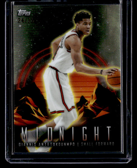 2024 Topps Midnight Giannis Antetokounmpo /75