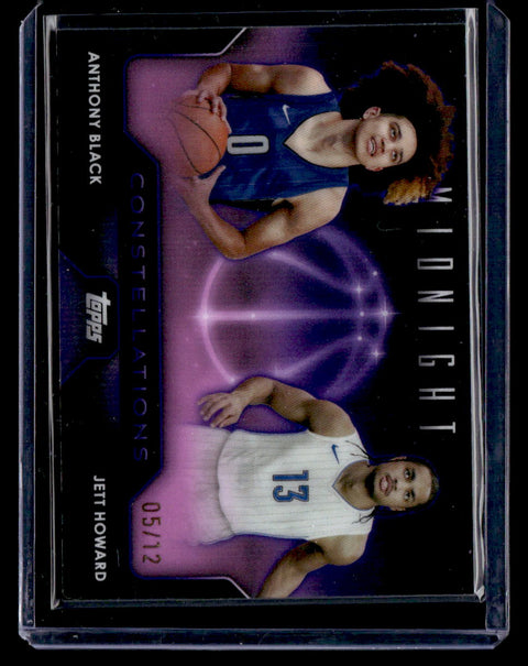 2024 Topps Midnight Constellations Black/Howard /12