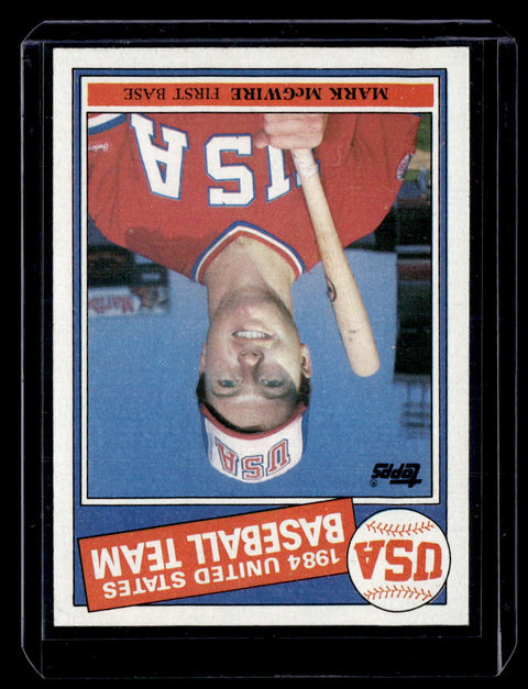 1985 Topps #401 Mark McGwire