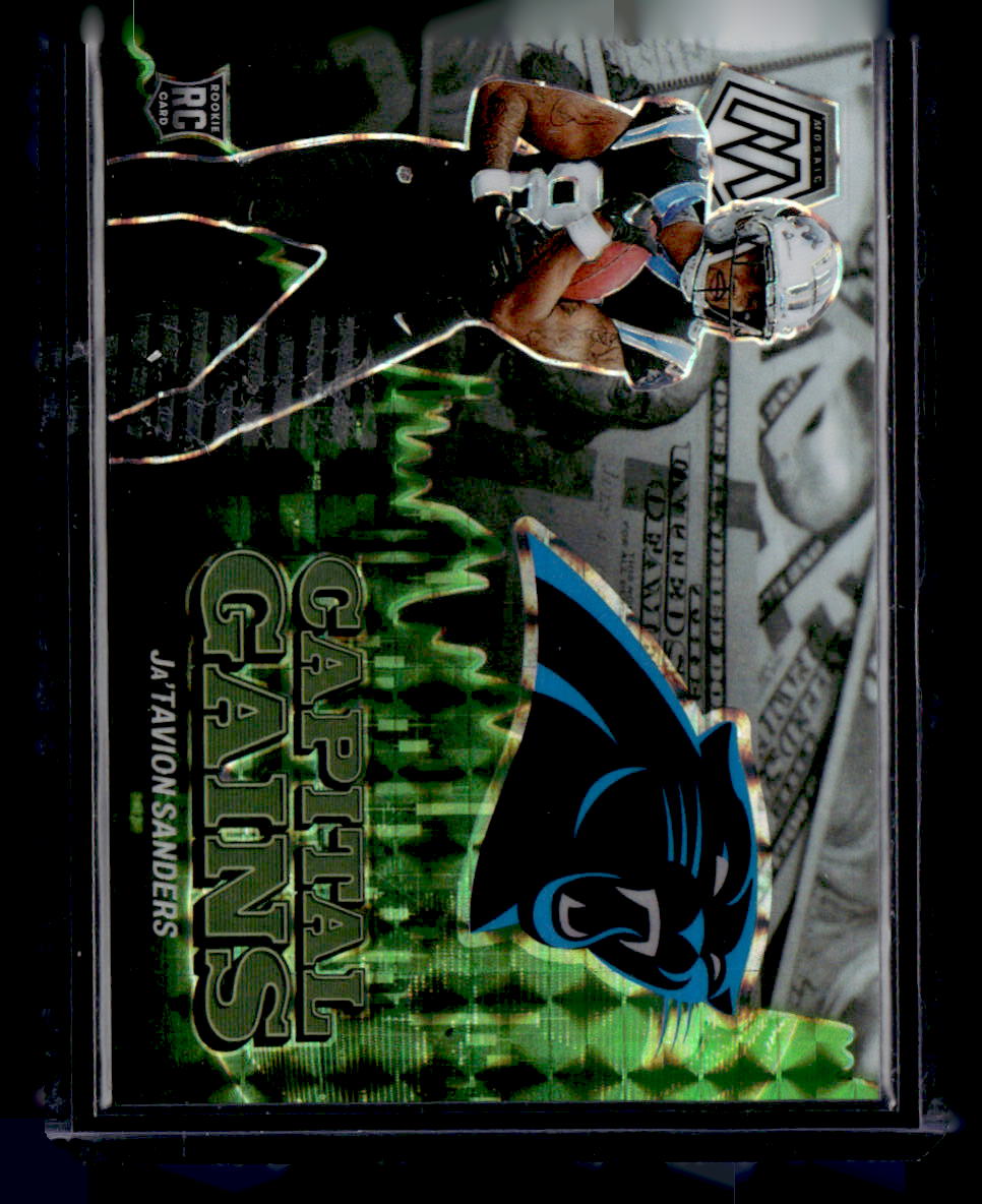 2024 Panini Mosaic Ja'Tavion Sanders Capital Gains /25