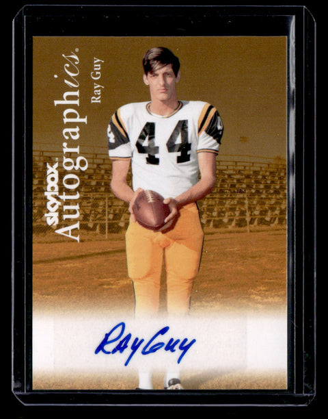 2012 Fleer Retro Ray Guy Skybox Autographics