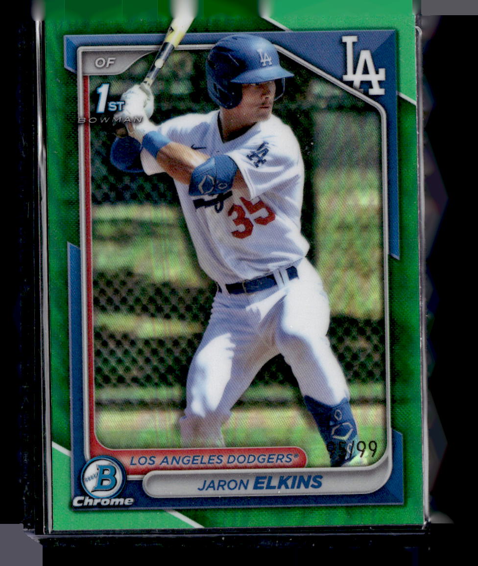 2024 Bowman #BP-106 Jaron Elkins Prospects