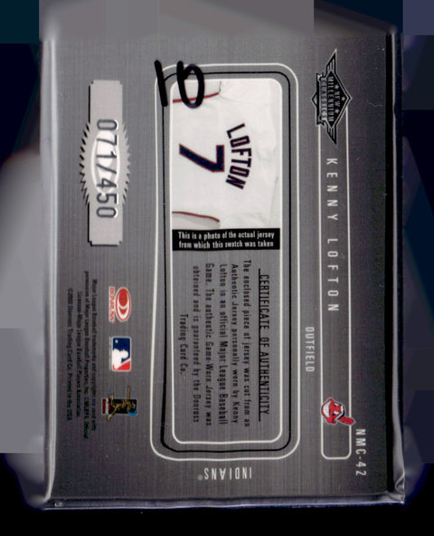 2002 Donruss Classics Kenny Lofton Patch