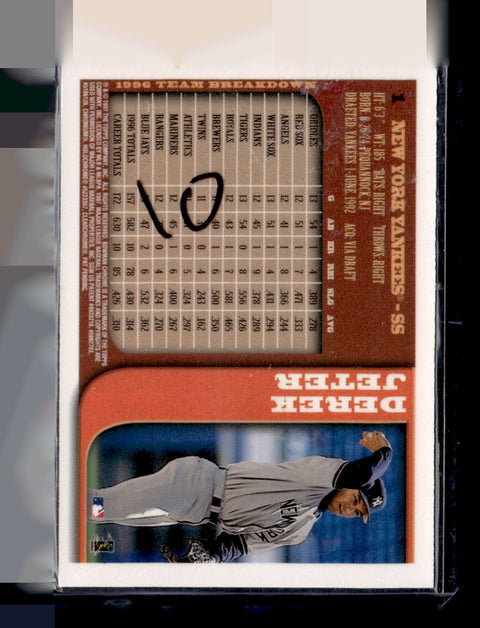 1997 Bowman Chrome #1 Derek Jeter