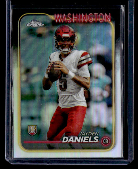 2024 Topps Chrome #201 Jayden Daniels Refractor