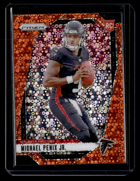 2024 Panini Prizm Michael Penix Jr. Orange Disco