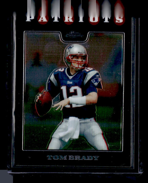 2008 Topps Chrome Black Tom Brady
