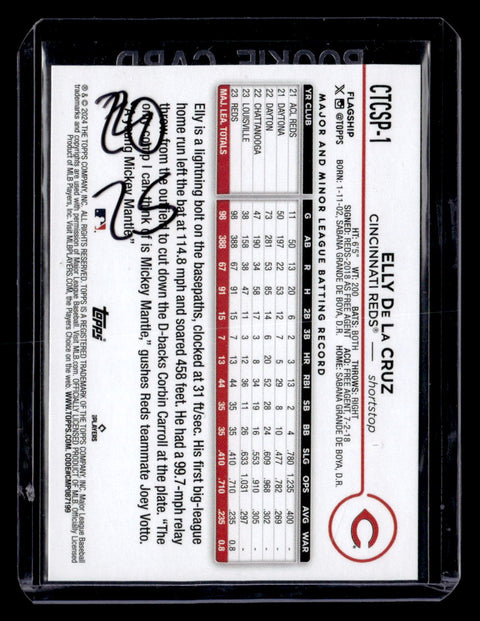 2024 Topps #CTCSP-1 Elly De La Cruz Photo Variation