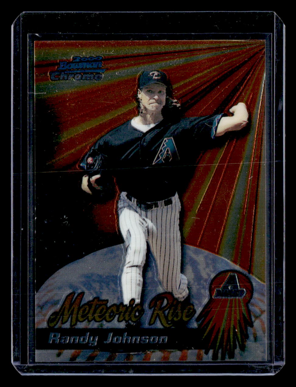 2000 Bowman Chrome #MR10 Randy Johnson Meteoric Rise