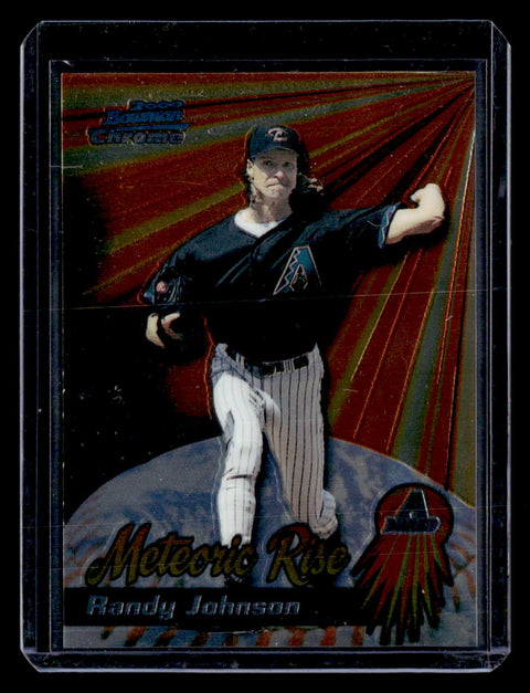 2000 Bowman Chrome #MR10 Randy Johnson Meteoric Rise