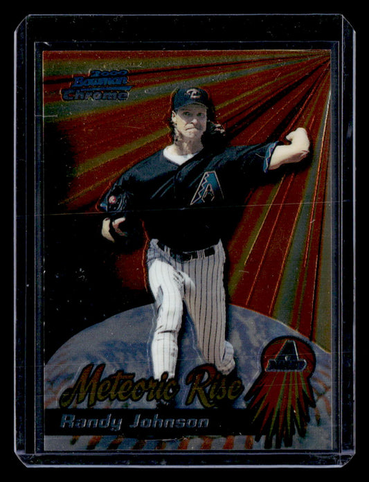 2000 Bowman Chrome #MR10 Randy Johnson Meteoric Rise