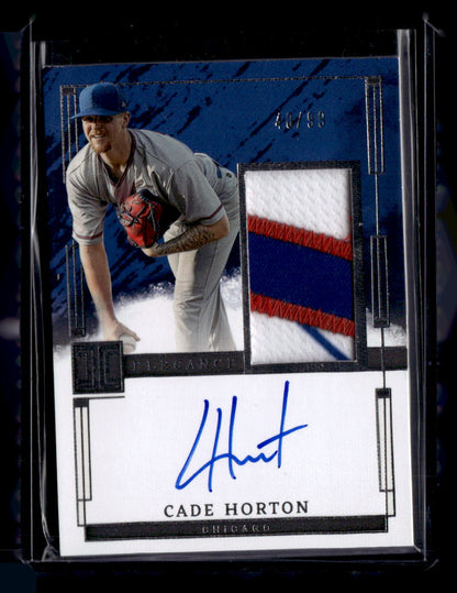 2024 Panini Impeccable Elegance Cade Horton Autograph Patch /99