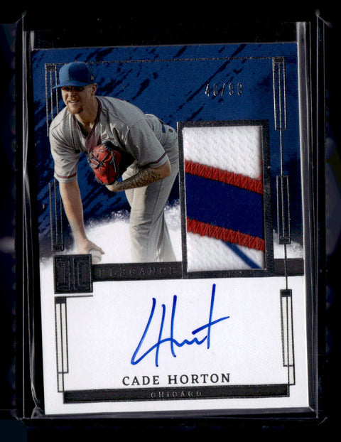 2024 Panini Impeccable Elegance Cade Horton Autograph Patch /99