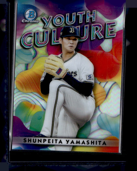 2023 Bowman Chrome NPB Youth Culture Shunpeita Yamashita