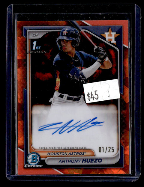 2024 Bowman Arjun Nimmala Chrome Autographs Purple Refractors /250