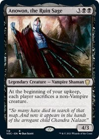 MTG Commander: Innistrad: Crimson Vow Anowon, the Ruin Sage