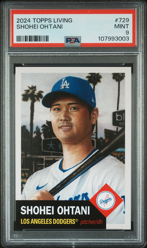 2024 Topps Living #729 Shohei Ohtani PSA 9