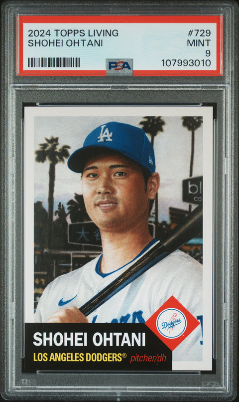 2024 Topps Living #729 Shohei Ohtani PSA 9