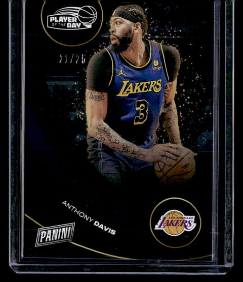 2024-25 Panini #16 Anthony Davis Player Of The Night Highlight /25