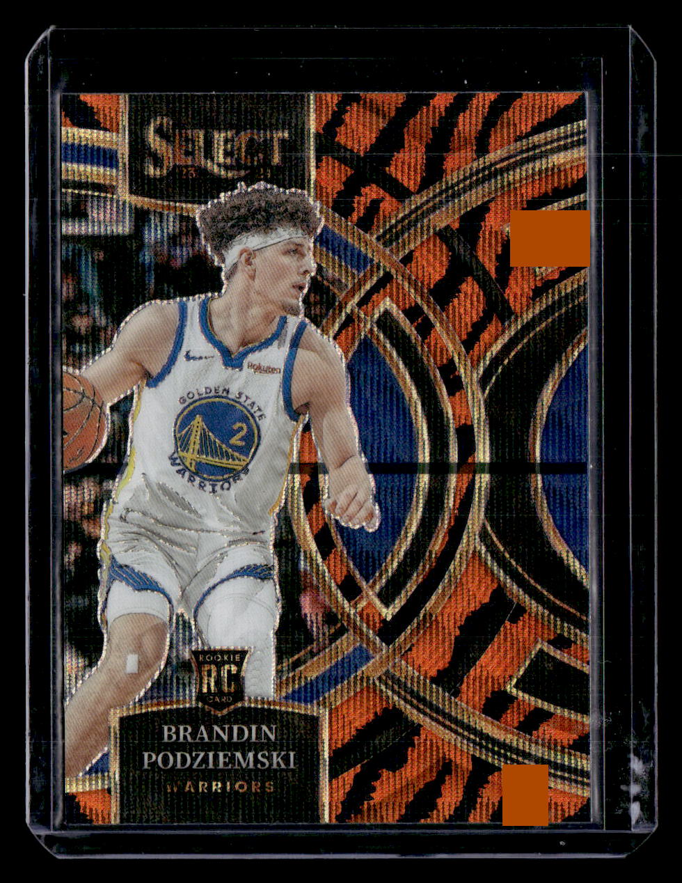 2023-24 Panini Select #104 Brandin Podziemski Tiger Prizm