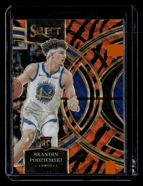 2023-24 Panini Select #104 Brandin Podziemski Tiger Prizm
