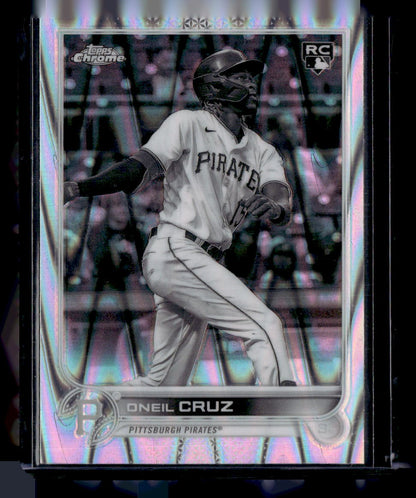 2022 Topps #537 Oneil Cruz Negative