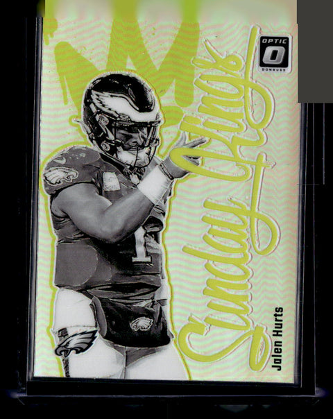 2024 Donruss Optic #18 Jalen Hurts Sunday Kings