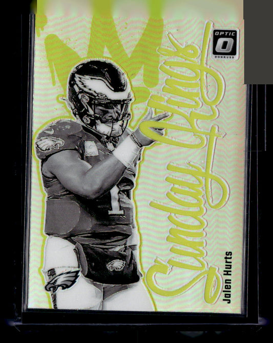 2024 Donruss Optic #18 Jalen Hurts Sunday Kings
