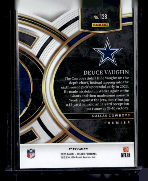 2023 Panini Select #128 Deuce Vaughn Cosmic