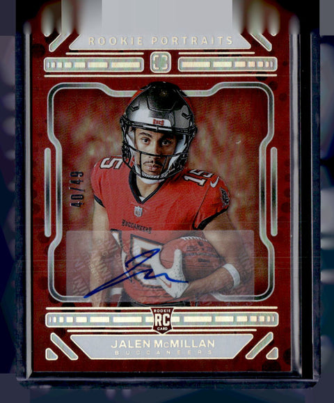2024 Panini Photogenic #167 Jalen McMllian Rookie Portrait /49
