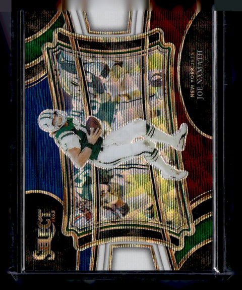 2023 Panini Select #373 Joe Namath Red/White/Blue Wave /75