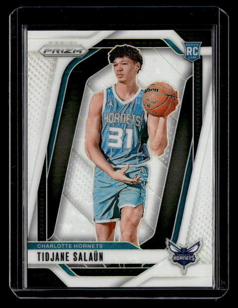 2024-25 Panini Prizm #262 Tidjane Salaun  White /175