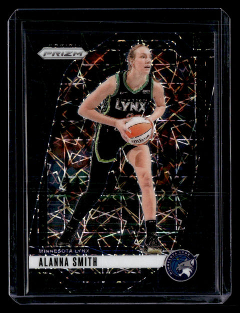 2024 Panini Prizm WNBA #111 Alanna Smith Black Velocity /39