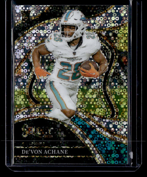 2023 Panini Select #274 De'Von Achane Disco