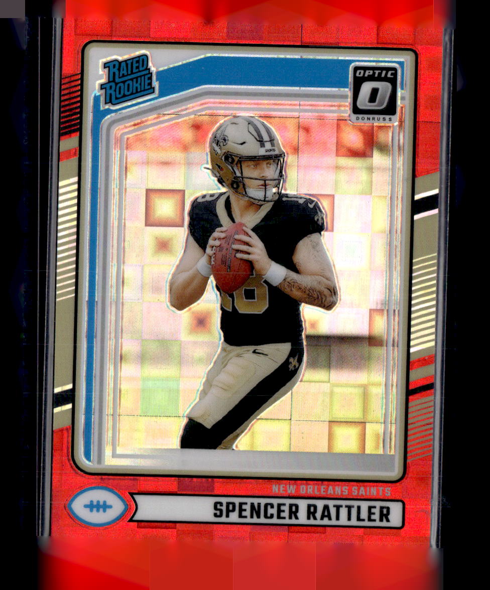 2024 Donruss #359 Spencer Rattler Press Proof Red