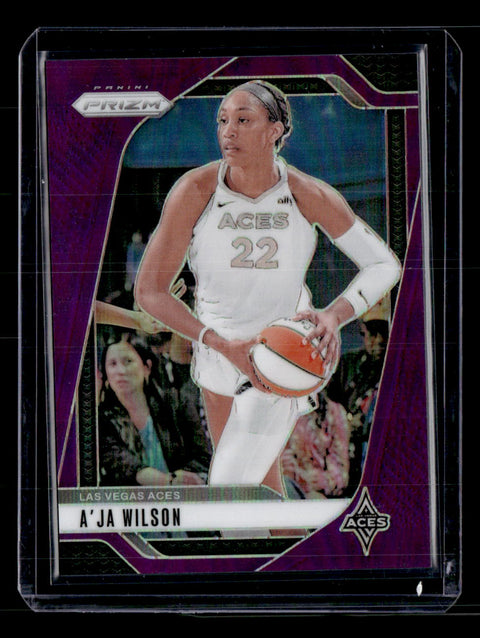 2024 Panini Prizm WNBA A'ja Wilson Purple /149