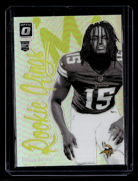 2024 Donruss Optic #12 Dallas Turner Rookie Kings