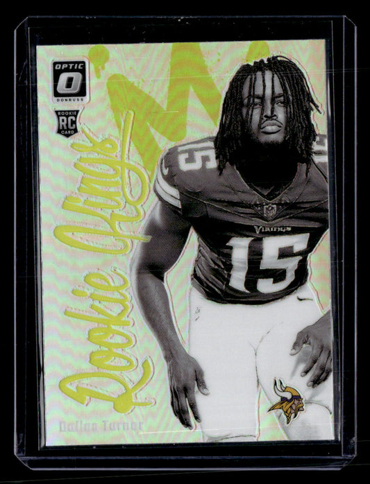 2024 Donruss Optic #12 Dallas Turner Rookie Kings
