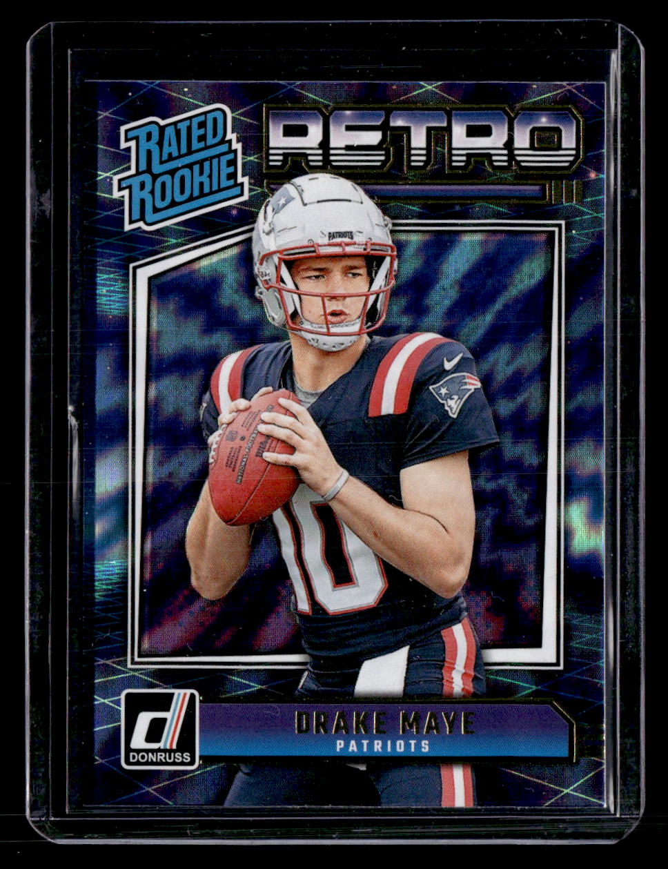 2024 Donruss #16 Drake Maye Rated Rookies Retro