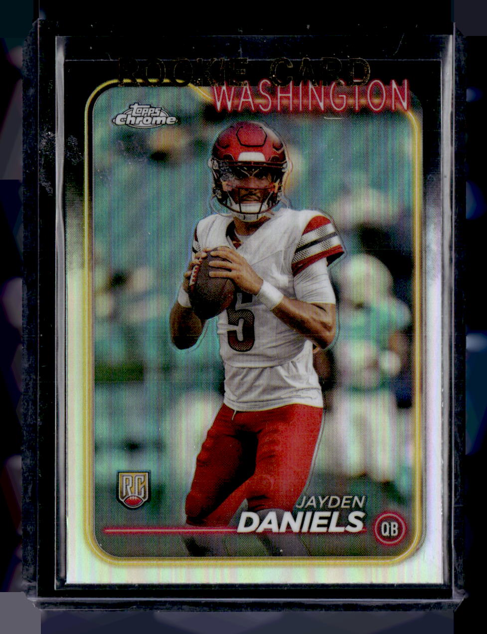 2024 Topps Chrome #201 Jayden Daniels Refractor