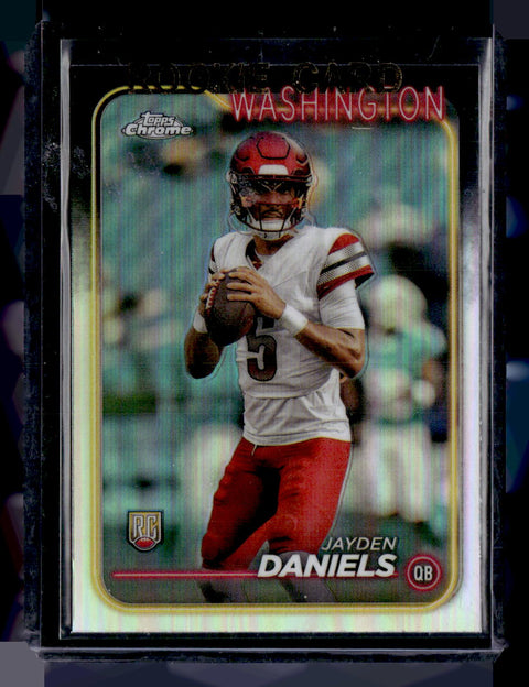 2024 Topps Chrome #201 Jayden Daniels Refractor