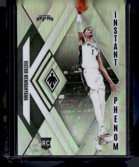 2023-24 Panini Phoenix #13 Victor Wembanyama Instant Phenom Silver